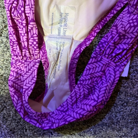 NEW Victoria’s Secret PINK Pattern Bikini Bathing Suit Bottom L Large With Liner - Picture 6 of 7